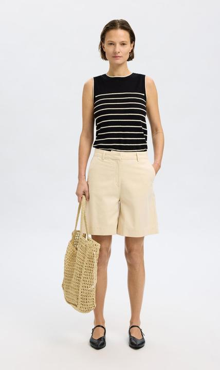 Actual product image Selected Femme Wide Fit Højtaljede shorts (36)