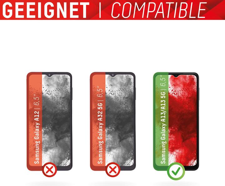 Produktbild Displex Real Glass, 2D Panzerglas (1 Stück, Samsung Galaxy A13 5G)