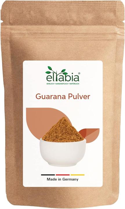 Image du produit Eltabia Poudre de guarana du Brésil | Caféine naturelle en qualité crudité premium pour remplacer le café (Poudre)