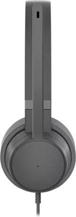 Image du produit Lenovo GXD1C99243 Casque/écouteur filaire Appels/musique USB Type-C Gris (ANC, Filaire)