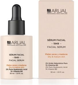 Image du produit Arual Sérum pour le visage pour les peaux sèches et matures avec de l'acide hyaluronique pur et de la