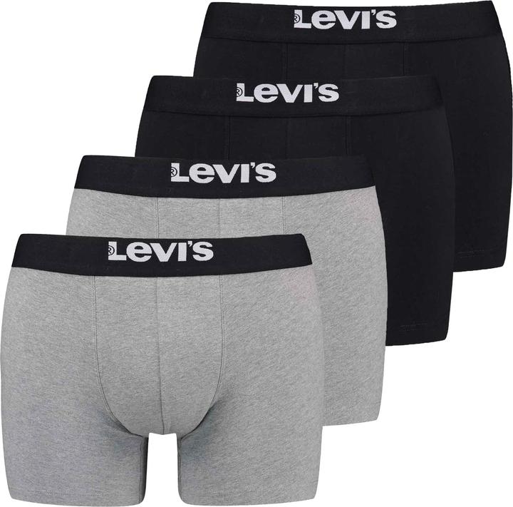 Levis Solid Basic Boxer Brief Org Co 4p Ecom