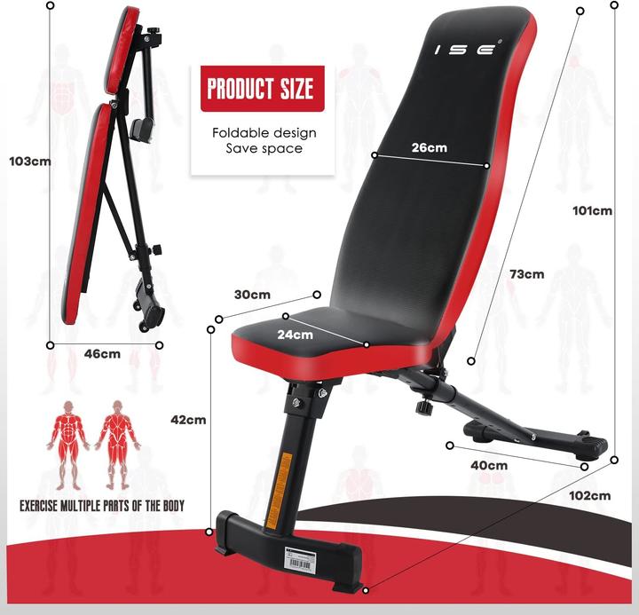 Image du produit ISE Banc incliné