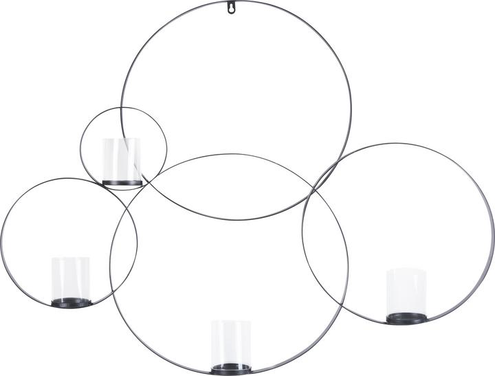 Immagine prodotto Beliani Applique in metallo 80 cm nero BURU