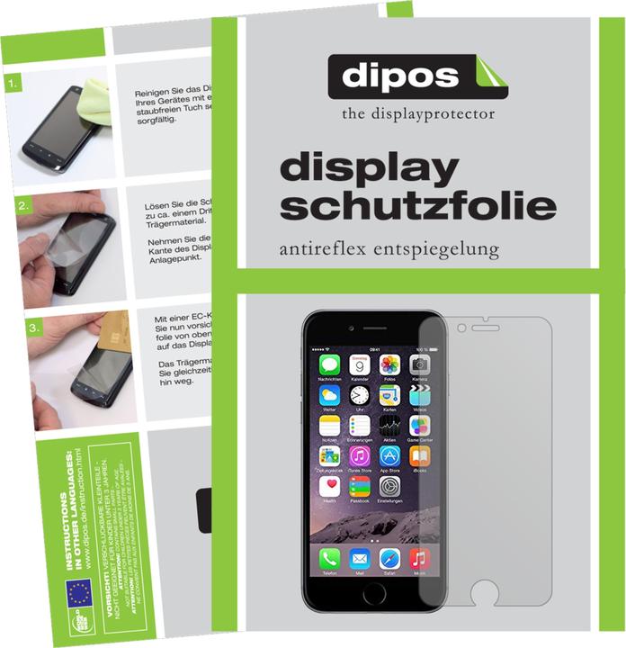 Immagine prodotto Dipos Pellicola Protettiva Antiriflesso (5 Pezzo/i, Apple iPhone 6)
