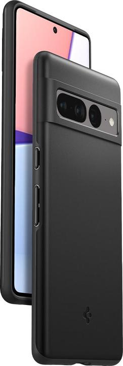 Actual product image Spigen Thin Fit Case for Google Pixel 7 Pro - black (Google Pixel 7 Pro)