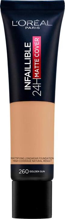 Image du produit L'Oréal Paris INFAILLIBLE 24H fond de teint matte cover #260-golden sun