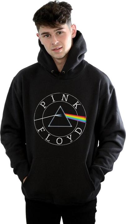 Actual product image Pink Floyd Mens Prism Circle Logo Hoodie (XXL)