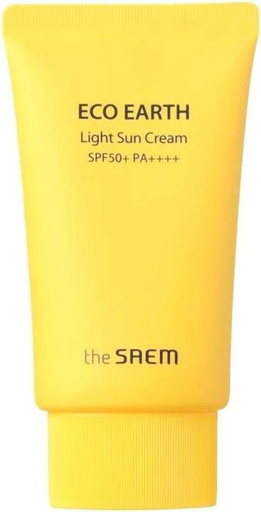 Immagine prodotto The Saem Crema solare leggera SPF 50+ Eco Earth (Crema solare leggera) 50 g (Crema solare, SPF 50+, 50 ml)