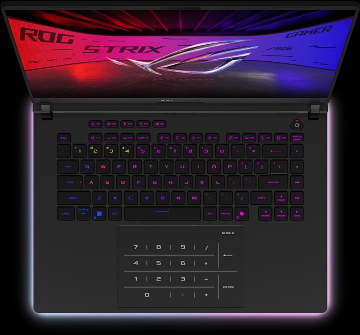 Actual product image ASUS ROG Strix Scar 16 RTX 5080 (16", Intel Core Ultra 9 275HX, 32 GB, 2000 GB, DE)