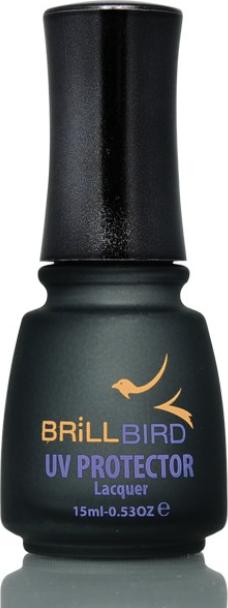 Image du produit BrillBird Uv Protector LAQUE PROTECTEUSE contre les UV - 15ml (Vernis semi-permanent)