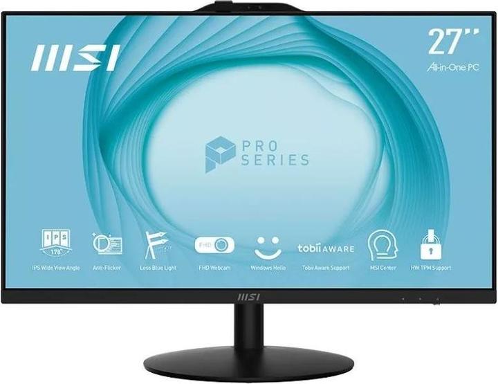 Produktbild MSI AIO PRO AP272P 14M-495EU i7-14700 27 IPS LED FHD Non-Touch Anti-Glare 16GB SSD1TB M.2 AX211 WiF (Intel Core i7-14700, 16 GB, 1000 GB, Intel Iris Graphics)