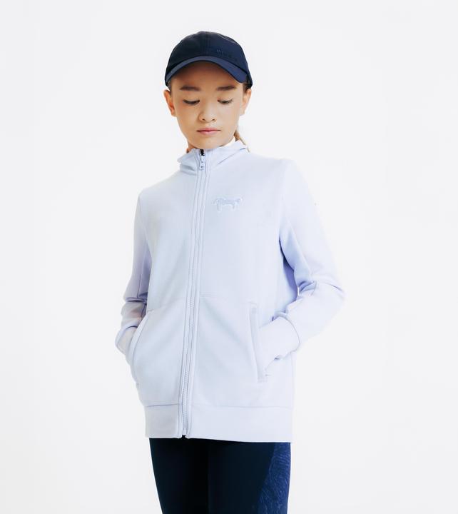 Produktbild Fouganza Reit-Sweatjacke 500 Kinder lila (6, 7, 8)