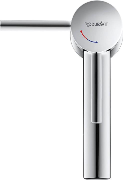 Produktbild Duravit Circle Einhebel-Waschtischmischer M FreshStart, ohne Ablaufgarnitur, Ausladung 117 mm, Chrom