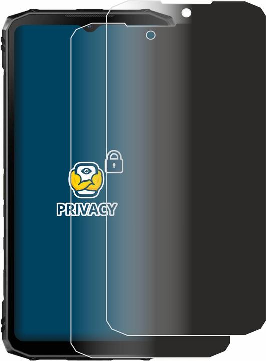 Image du produit BROTECT Film anti-regards Anti-Spy Privacy Film de protection contre la lumière bleue (2 pièce(s), ZTE Blade 10 Prime)