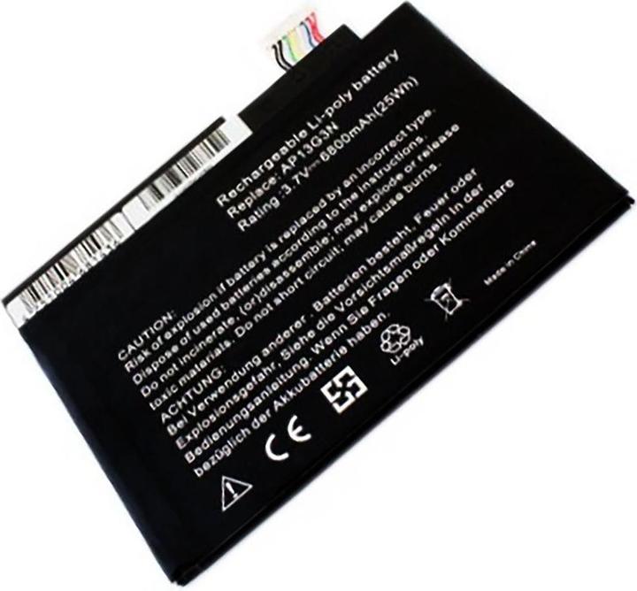 Immagine prodotto AGI Batteria compatibile con Acer Iconia W3-810 - Batteria - 6.800 mAh (6800 mAh)