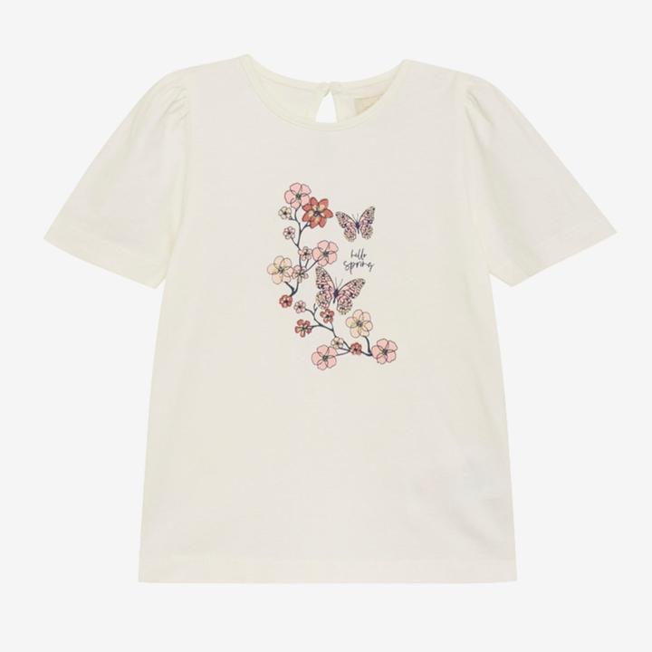 Actual product image Creamie short-sleeved T-shirt Peachskin (98)