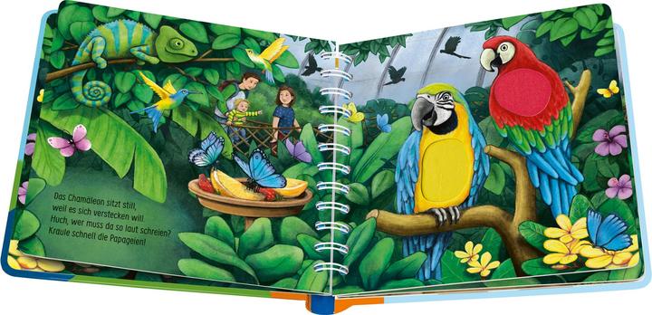 Image du produit Ravensburger Mon premier livre à toucher : Mes animaux du zoo (Allemand)