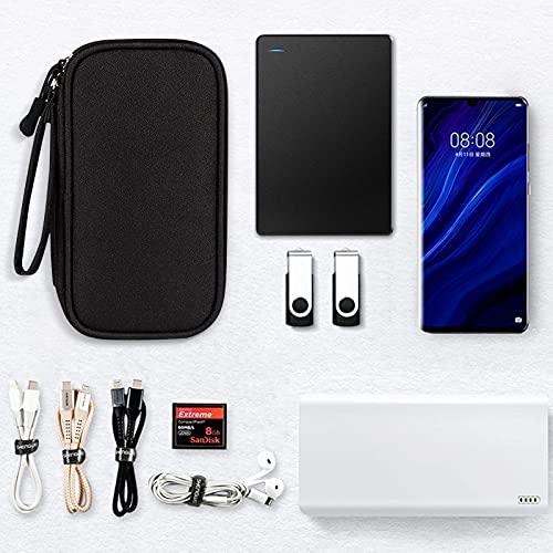 Immagine prodotto Only-Bags.Store Borsa per cavi, organizer per accessori elettronici, organizer per cavi portatile, borsa per cavi