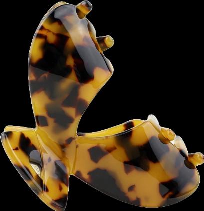 Sasstie Haarklammer Arc Dark Cheetah