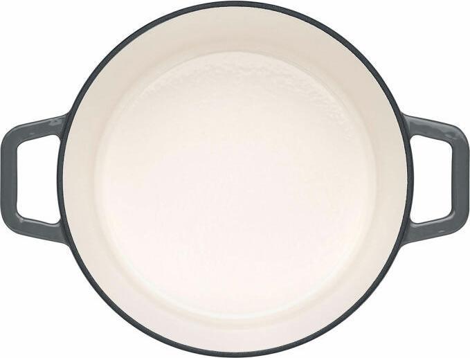 Produktbild Berndes Bräter Cocotte B.IRON Gusseisen rund 24 cm 3,75 Liter schwarz INDUKTION (24 cm, Bräter + Schmortopf, Gusseisen)