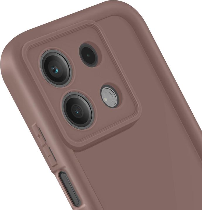 Image du produit OEM Etui TPU Rim pour Xiaomi Redmi Note 13 5G (global) marron (Xiaomi Redmi Note 13)