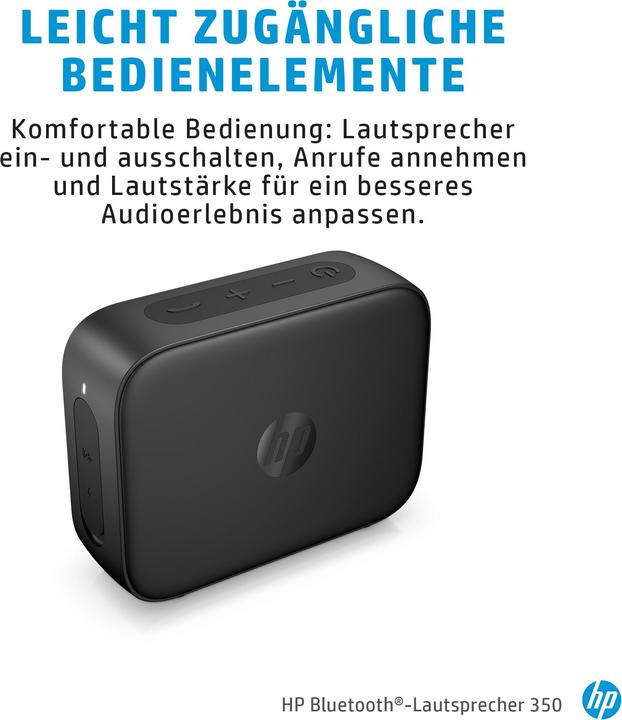 Image du produit HP Haut-parleur Bluetooth 350 () (25 h, Fonctionnement sur piles)