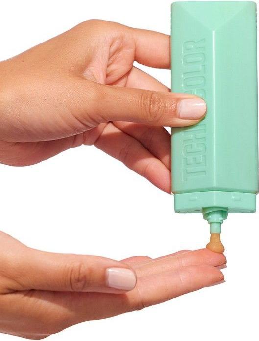 Actual product image Bondi Sands Technocolor Emerald Self-Tanning Face Serum Easy Application Streak Free Tan Enriched wi (Self tanning serum, 50 ml)