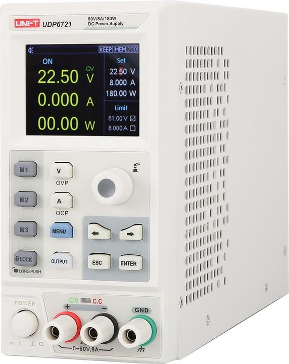 Uni-T Labornetzgerät UDP6720, 1-Kanal, programmierbar, 180 W