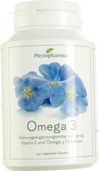 Produktbild Phytopharma Omega 3 (190 Stück, Kapseln, 170 g)
