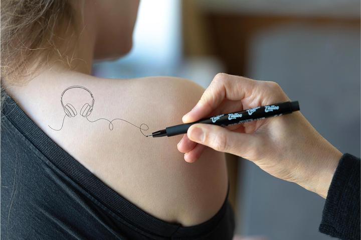 Immagine prodotto EberhardFaber Penna per tatuaggi una linea 4 pezzi, multicolore