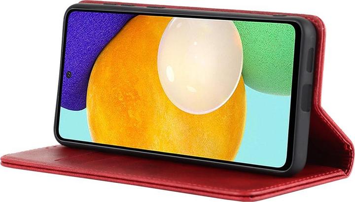 Actual product image Cover-Discount Galaxy A53 5G - Stand Flip Case Cover red (Samsung Galaxy A53 5G)