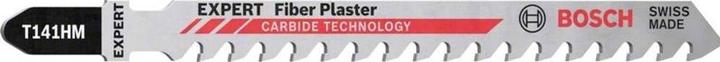 Produktbild Bosch Professional Zubehör EXPERT 'Fiber Plaster' T 141 HM Stichsägeblatt, 2 Stück