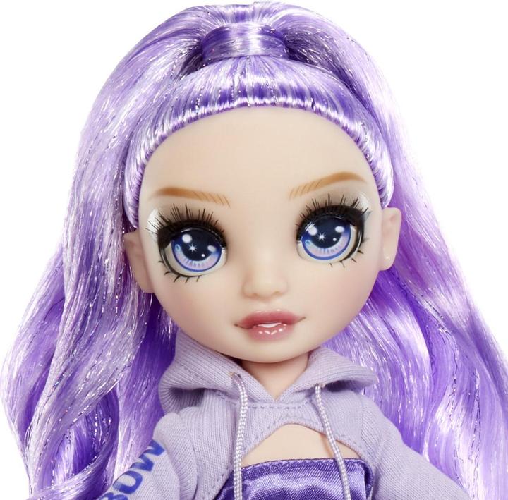 Actual product image Rainbow High Sparkle & Shine Fashiondukke - VIOLA (Lilla)