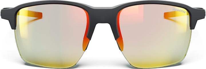 Image du produit Julbo Crossline Reactiv LA S1-3 (VLT 17-75%) (Noir brillant, Reactiv 1-3 LA Jaune)