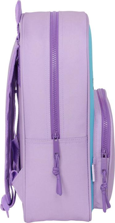 Actual product image Stitch School backpack Sweet Blue Purple 26 x 34 x 11 cm