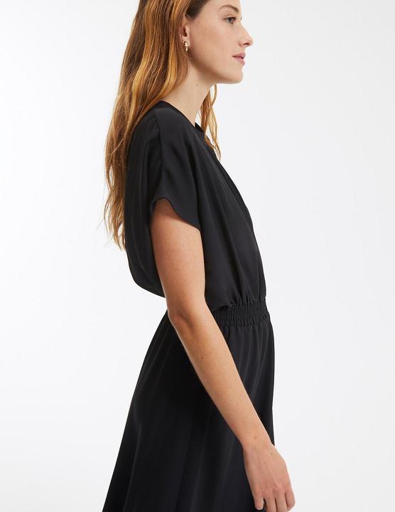 Actual product image La Redoute Collections Flared maxi dress with smocked waist (38)