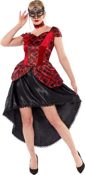 Produktbild Amscan Damen Burlesque Kostüm Deluxe (W34/L36)