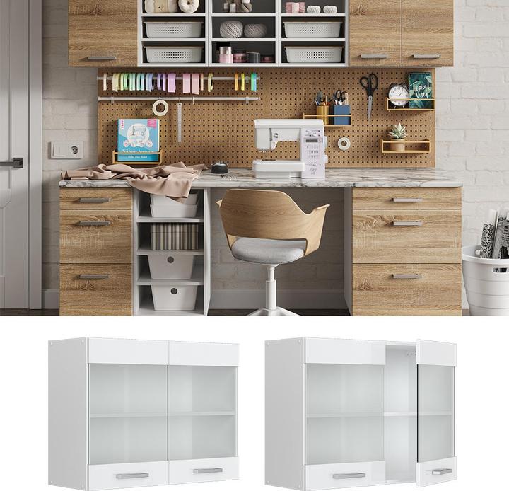 Produktbild Vicco Hängeschrank R-Line (80 x 31 x 60 cm)