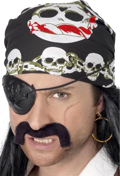 Produktbild Smiffys Piratenkopftuch mit Totenkopf