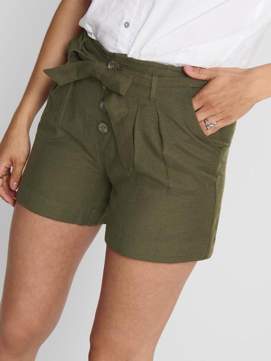 Actual product image Only High Waist Belt Shorts (38)