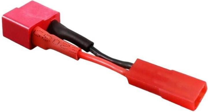 Actual product image Gens Ace JST-SYP-2P female to Deans?T?female adapter, AWG20 30mm
