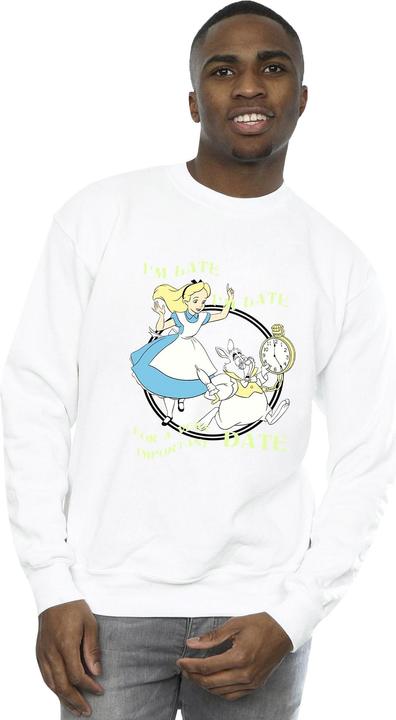 Image du produit Disney - Sweat ALICE IN WONDERLAND I'M LATE - Homme (XL)