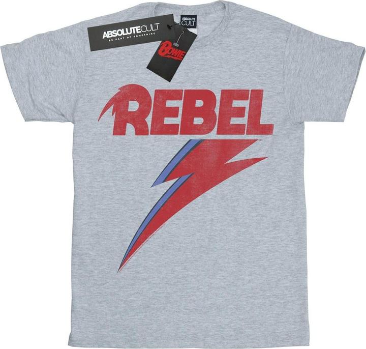 Produktbild David Bowie Distressed Rebel TShirt (M)