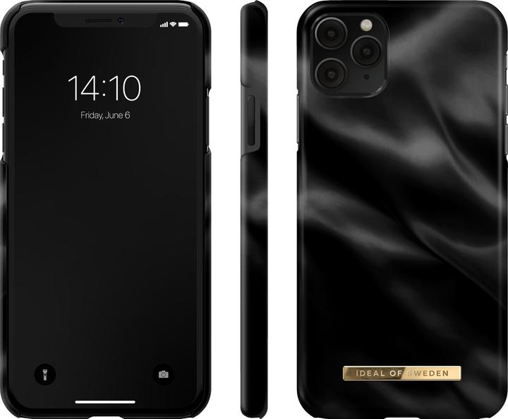 Produktbild iDeal Of Sweden Designer Hard-Cover Black Satin (Apple iPhone 11 Pro Max)
