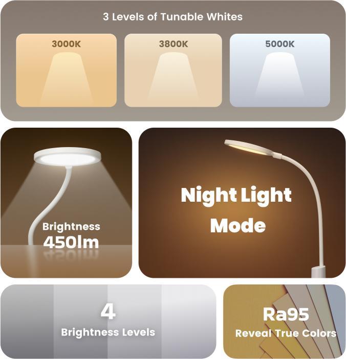 Produktbild Yeelight Lampa do czytania Pura Reading Desk Lamp