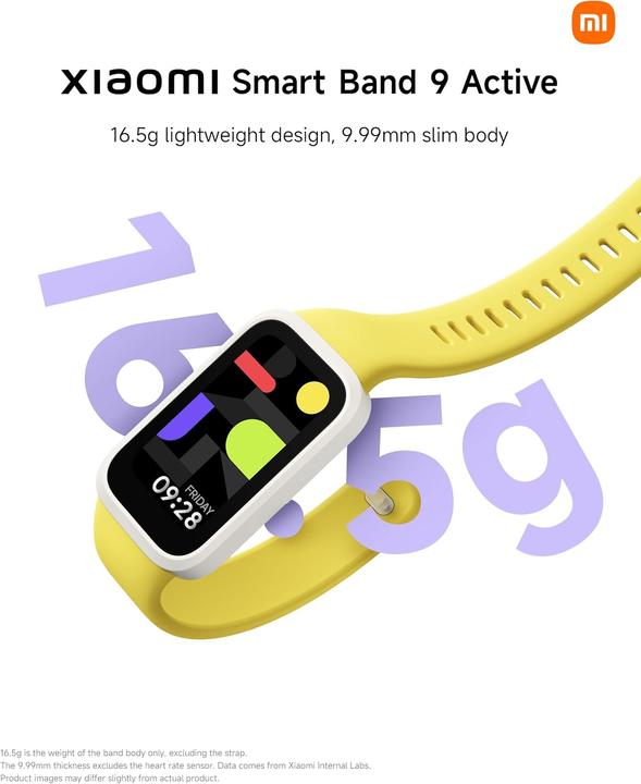Actual product image Xiaomi Smart Band 9 Active