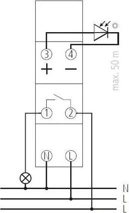 Actual product image Elbro REG twilight switch turnus 501 A, with brightness sensor, 1 S, 2600 W