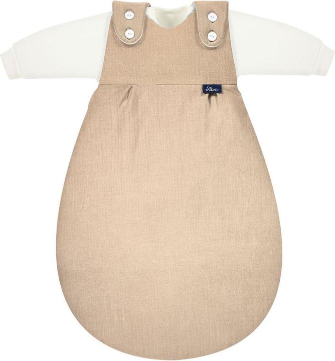 Produktbild Alvi Schlafsäcke Schlafsack Baby-Mäxchen 4 Season Mull - Sand-Beige