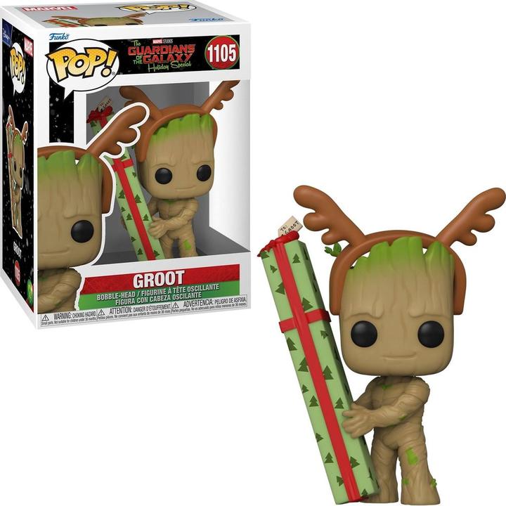 Produktbild Funko Pop! Guardiani della Galassia Holiday Groot (1105)